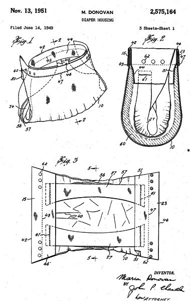 patente-pañal